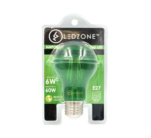 Ampolleta led 6W E27 luz cálida