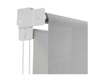 Cortina roller blackout doble 120x250 cm Sunscreen gris Cotidiana