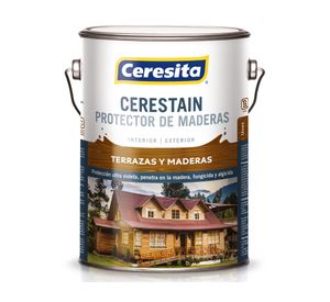 Impregnante 1 galón Cerestain negro translucido Ceresita.