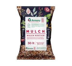 Mulch rústico 30 litros café Armony.