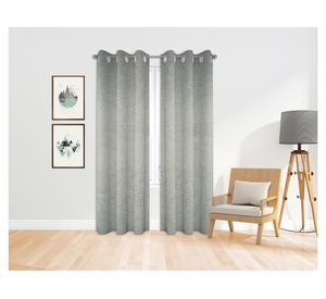 Cortina 140x230 cm Look India gris Cotidiana