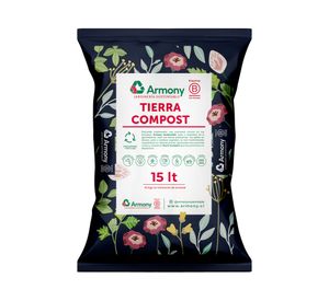 Tierra compost 15 litros Armony.