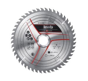 Disco sierra circular 210x30 mm 48 dientes KWB