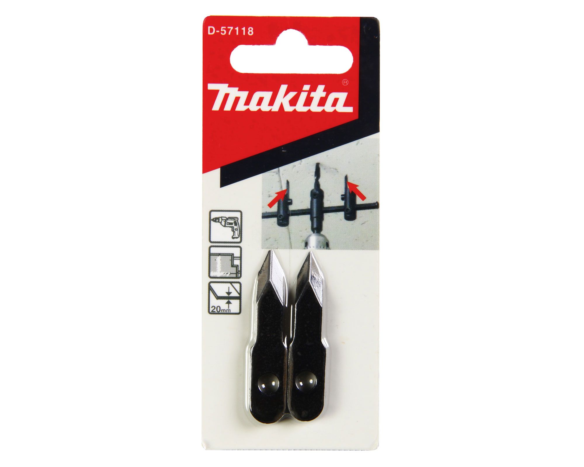 Cuchilla de repuesto D-57118 Makita