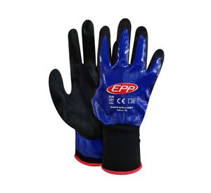 Guante Nitrile Sandy negro/azul EPP