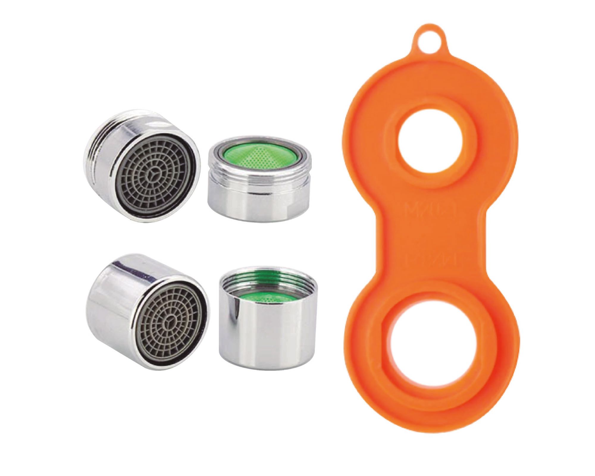 Aireador con llave de instalación Stretto