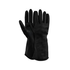 Guante látex industrial negro EPP