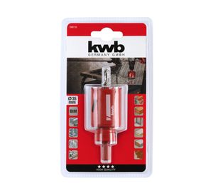 Sierra copa bimetálica 35 mm KWB