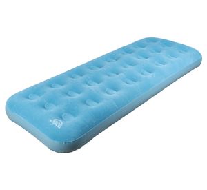 Colchón inflable 1 plaza Alicante azul Doite