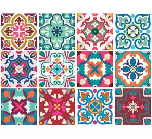 Vinilo adhesivo 15x15 cm Florencia 12 unidades