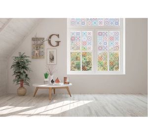 Vinilo adhesivo 15x15 cm Florencia 12 unidades