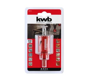 Sierra copa bimetálica 32 mm KWB