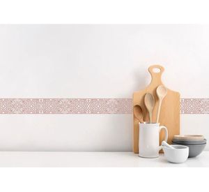 Vinilo autoadhesivo cenefa Westeros beige 5.5x46 cm