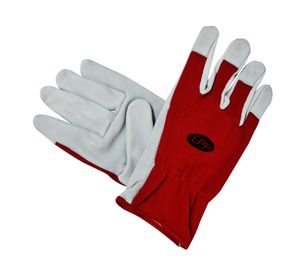 Guante supervisor rojo/blanco EPP