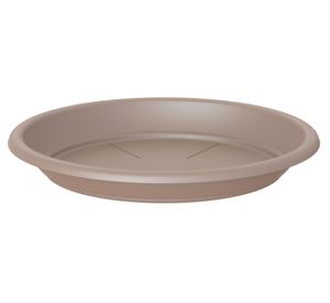 Plato maceta 18 cm Capri taupe Outzen