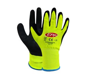 Guante látex Sandy amarillo flúor EPP