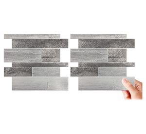 Mosaicos 30.5x30.5 cm Piedras gris