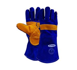 Guante Soldador Kevlar azul/amarillo EPP