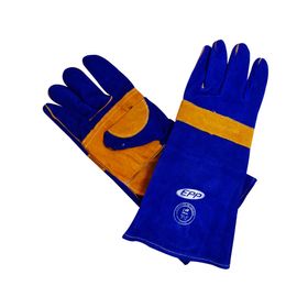 Guante Soldador Kevlar azul/amarillo EPP