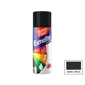 Pintura spray acrílico negro opaco 350 ml