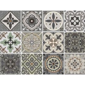 Vinilo adhesivo 15x15 cm Venecia 12 unidades