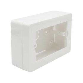 Caja chuqui sobreponer 3 módulos blanco Bticino