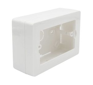 Caja chuqui sobreponer 3 módulos blanco Bticino