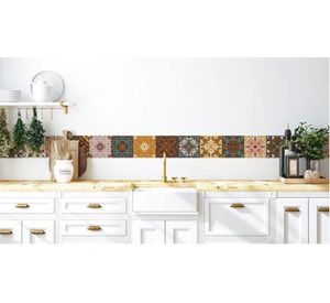 Vinilo adhesivo 15x15 cm Ankara 12 unidades