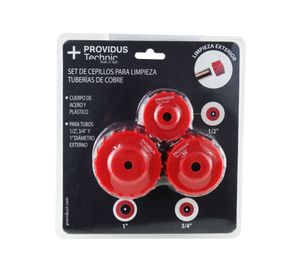 Escobilla limpieza cañería exterior 3 un.