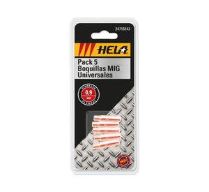 Boquillas 0.9 mm 5 unidades Hela