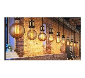 Porta lámpara decorativa 1L E27 Vintage bronce Pro-Lighting