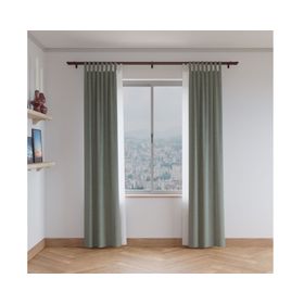 Barra para cortina doble Andino metal 240x7 cm chocolate