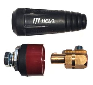 Conector soldadora/cables 35-50 mm Hela