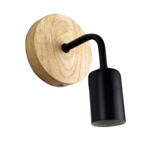 Aplique 1L E27 Vintage madera/metal Pro-Lighting