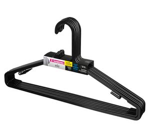 Colgador negro 6 unidades San Remo