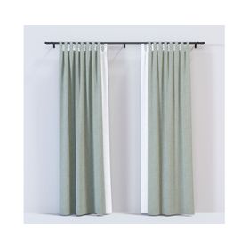 Barra cortina 7x240 cm Doble negro Decor