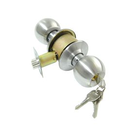 Cerradura pomo dormitorio satín