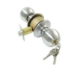 Cerradura pomo dormitorio satín