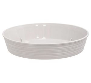 Plato para macetero 22 cm Piedra blanco