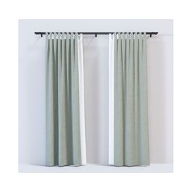 Barra cortina 7x200 cm Doble negro Decor