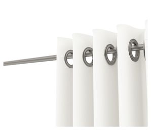 Cortina Blackout 140x230 cm lisa White Cotidiana