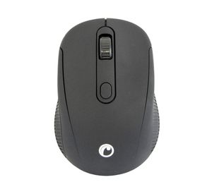 Mouse óptico inalámbrico negro Fiddler.