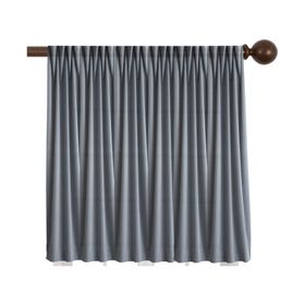 Barra cortina extensible 16/19 mm 120/210 cm bola Cotidiana