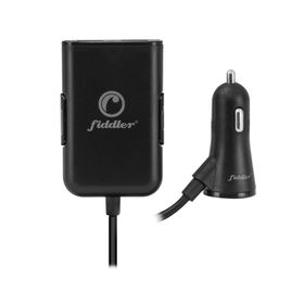 Cargador automóvil Entrada USB X4 Fiddler