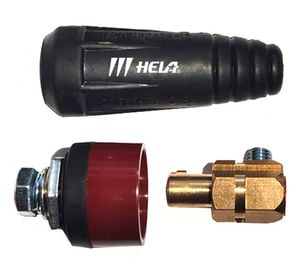Conector soldadora/cables 10-25 mm2 Hela