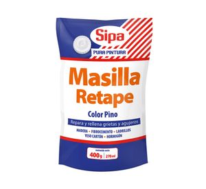 Masilla 400 gr Retape Pino