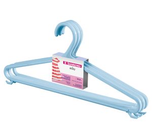 Colgador celeste claro 3 unidades San Remo