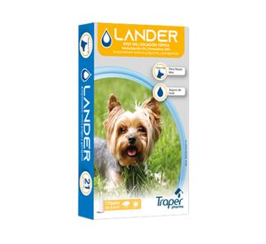 Antiparasitario Pipeta Hasta 4 kg Lander 0.4 ml