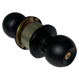 Cerradura pomo dormitorio negro