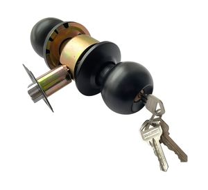 Cerradura pomo dormitorio negro
